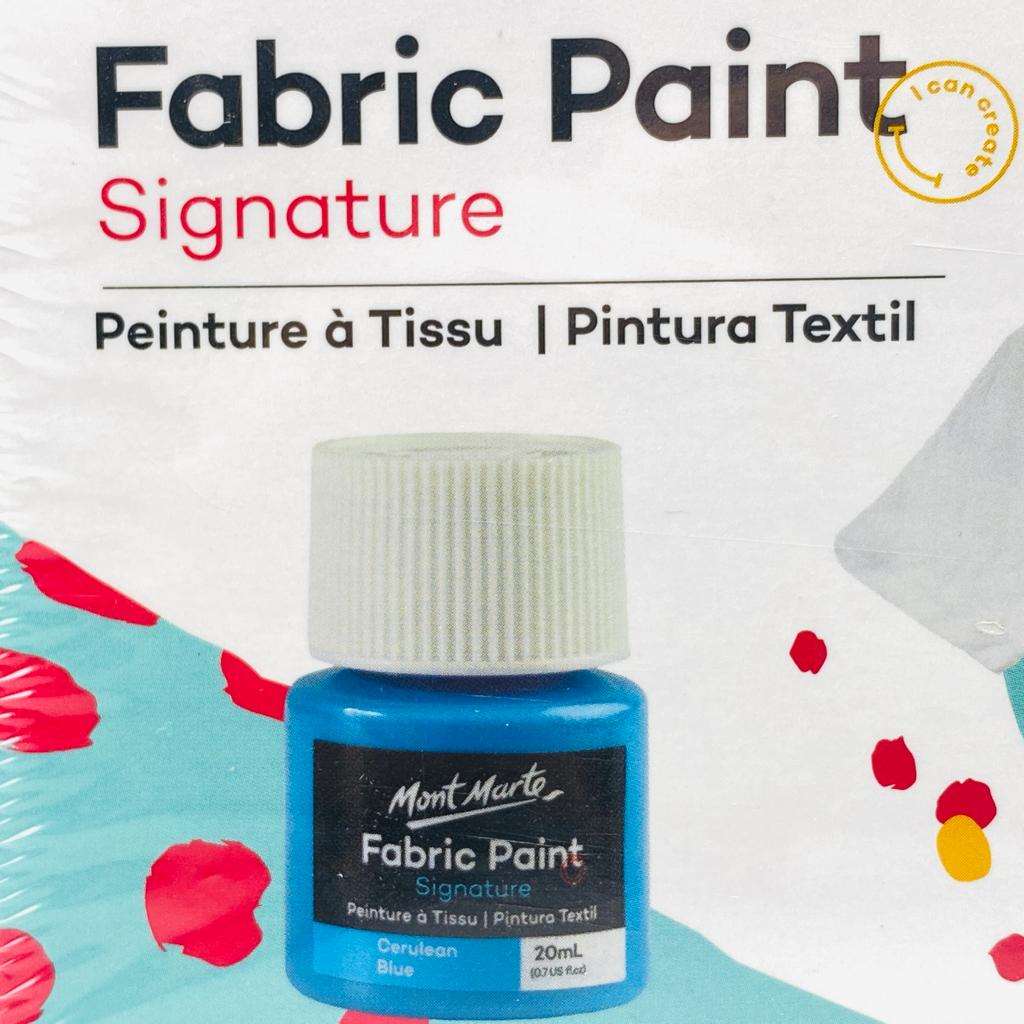 20 Pcs Mont Marte Fabric Paint Set